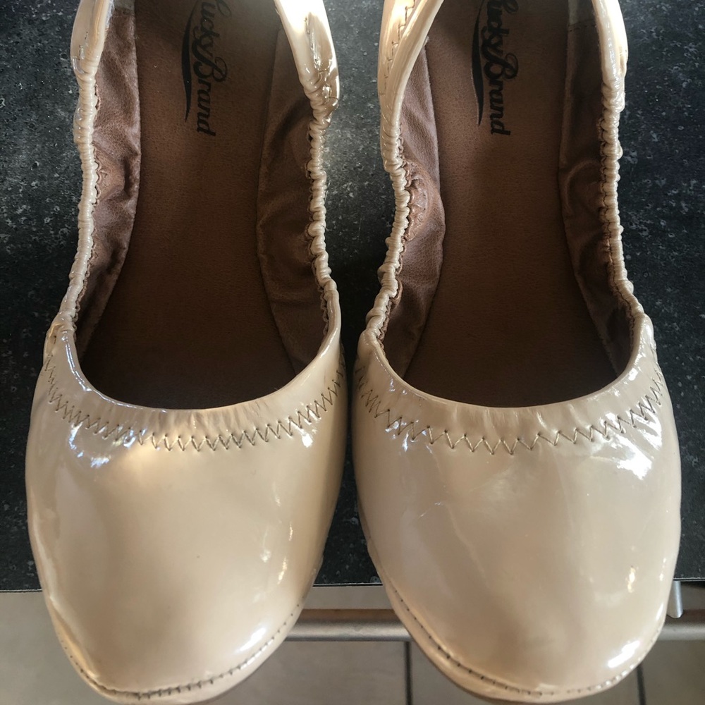 Lucky Brand Patent Leather Flats